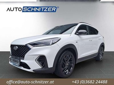 Gebraucht Hyundai Tucson N Line 136 PS (100 kW) 2019 Weiß SUV