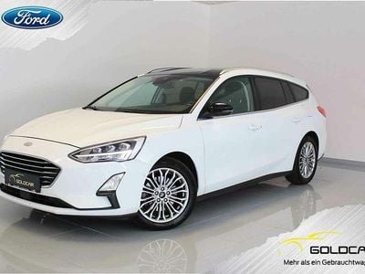 Gebraucht Ford Focus Titanium 120 PS (88 kW) 2019 Weiß Kombi