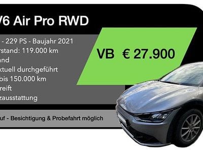 Gebraucht Kia EV6 Air 167 kW (228 PS) 2021 Grau SUV