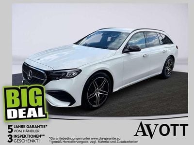 Gebraucht Mercedes E220 AMG line 197 PS (144 kW) 2024 Weiß Kombi