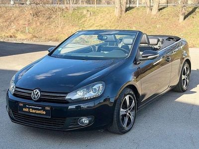 Gebraucht VW Golf 105 PS (77 kW) 2011 Schwarz Cabrio