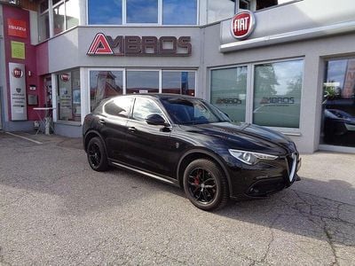 Schwarz Gebraucht 2018 Alfa Romeo Stelvio Lusso SUV | € 27.980 (Fairer Preis)