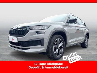 Dunkelgrau normal Gebraucht 2022 Skoda Kodiaq SportLine SUV | € 33.590 (Fairer Preis)