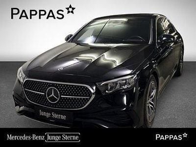 Obsidianschwarz metallic Gebraucht 2024 Mercedes E220 Limousine | € 65.900 (Fairer Preis)