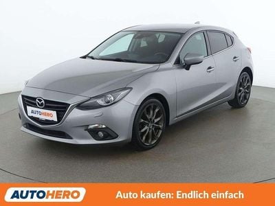 Gebraucht Mazda 3 Takumi-Line 105 PS (77 kW) 2016 Grau Kleinwagen