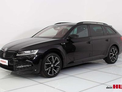 Schwarz Gebraucht 2023 Skoda Superb SportLine Kombi | € 34.990 (Teuer)