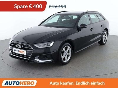 Gebraucht Audi A4 Advanced 163 PS (119 kW) 2020 Schwarz Kombi