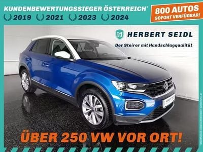 gebraucht VW T-Roc STYLE 2,0 TDI *LED MIT FERNLICHTASSIST / 17 ZOL...