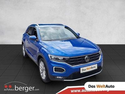 Mittelblau metallic Gebraucht 2021 VW T-Roc Sport SUV | € 24.790 (Fairer Preis)