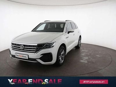 Weiß Gebraucht 2022 VW Touareg R-line SUV | € 61.800 (Teuer)