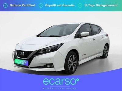 Gebraucht Nissan Leaf Acenta 110 kW (150 PS) 2019 Weiß Kleinwagen