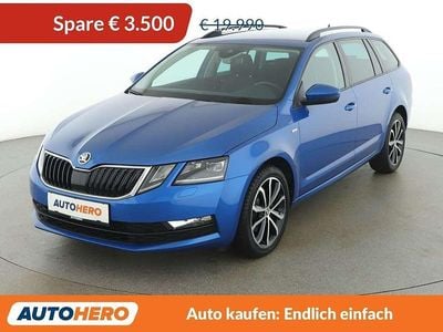 Gebraucht Skoda Octavia Soleil 150 PS (110 kW) 2019 Blau Kombi