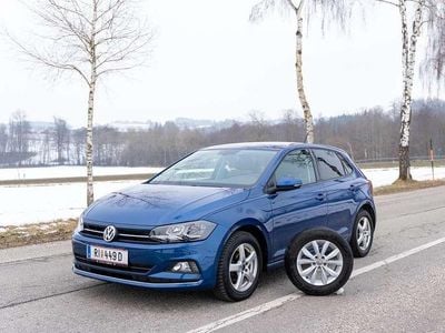 Gebraucht VW Polo Highline 95 PS (69 kW) 2018 Blau Limousine