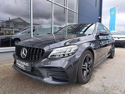 Grau Gebraucht 2021 Mercedes C220 AMG line Kombi | € 38.990 (Teuer)