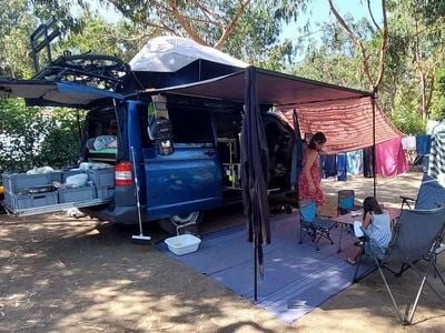 gebraucht VW T5 T5 Transporter Transvan BitdI 5 Sitzer Camper 4Motion