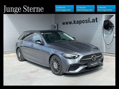 gebraucht Mercedes C220 d T-Modell AMG Night ACC MBUX PDC SHZ LED