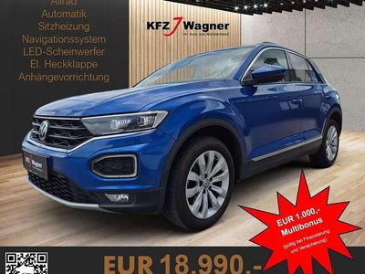 Blau Gebraucht 2017 VW T-Roc Sport SUV | € 19.990 (Fairer Preis)