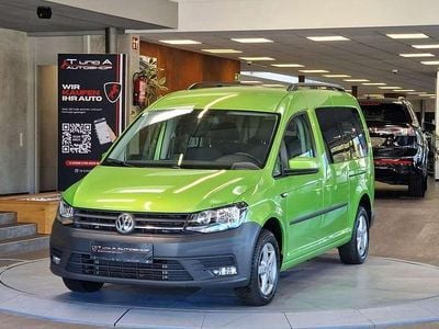Gebraucht VW Caddy Maxi 102 PS (75 kW) 2019 Grün Van / Kleinbus