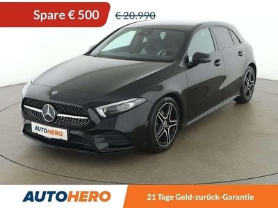 Schwarz Gebraucht 2019 Mercedes A160 AMG line Kleinwagen | € 20.490 (Fairer Preis)