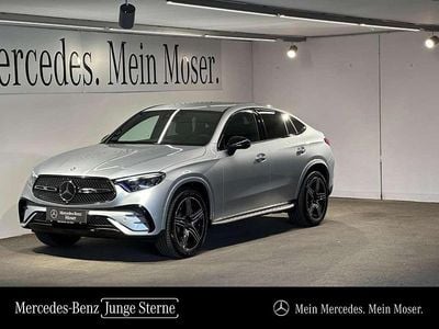 Silber Gebraucht 2024 Mercedes GLC220 AMG line Coupé | € 71.100 (Teuer)