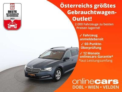 gebraucht Skoda Superb Combi 1.6 TDI Ambition Aut LED NAVI TEMP