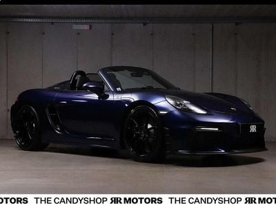 Blau Gebraucht 2022 Porsche Boxster Spyder Cabrio | € 139.900