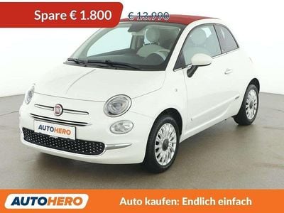 Gebraucht Fiat 500C Lounge 69 PS (50 kW) 2020 Weiß Cabrio
