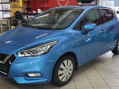 Gebraucht Nissan Micra Acenta 71 PS (52 kW) 2018 Blau Kleinwagen