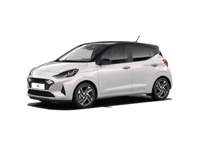 Gebraucht Hyundai i10 67 PS (49 kW) 2024 Lumen gray pearl / schwarz Kleinwagen