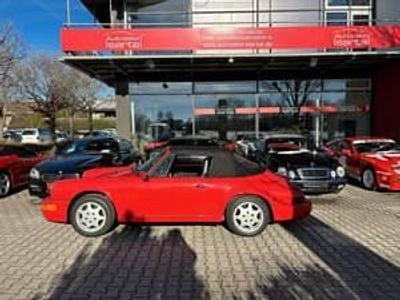 Rot Gebraucht 1990 Porsche 911 Carrera 4 Cabriolet Cabrio | € 75.500