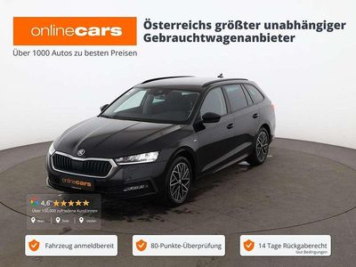 gebraucht Skoda Octavia Combi 2.0 TDI Clever Aut LED RADAR NAVI