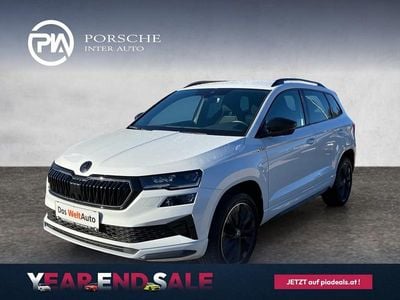 Weiss metallic Gebraucht 2022 Skoda Karoq SportLine SUV | € 26.790 (Fairer Preis)