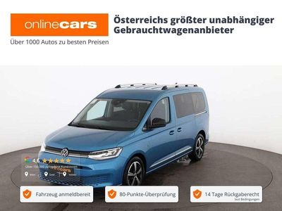 Blau Gebraucht 2021 VW Caddy Maxi Style Van / Kleinbus | € 29.990 (Guter Preis)