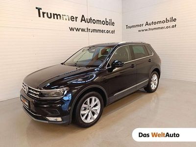 Schwarz Gebraucht 2017 VW Tiguan Highline SUV | € 22.980 (Etwas zu teuer)