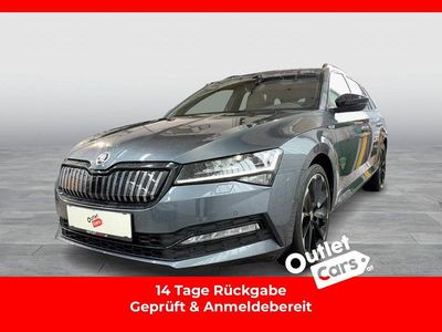 Gebraucht Skoda Superb SportLine 156 PS (114 kW) 2021 Dunkelgrau  metallic Kombi