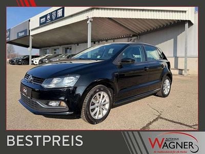 Gebraucht VW Polo LOUNGE 60 PS (44 kW) 2015 Schwarz Limousine