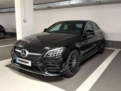 Schwarz Gebraucht 2019 Mercedes C220 Limousine | € 29.900 (Superpreis)