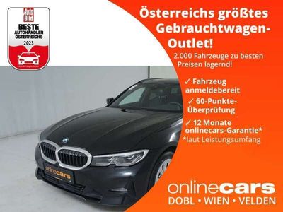 gebraucht BMW 318 d Touring Aut LED RADAR LEDER NAVI SITZHZG