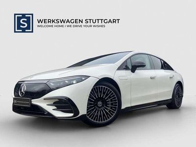 Weiß Gebraucht 2023 Mercedes EQS450+ AMG Limousine | € 73.295 (Etwas zu teuer)