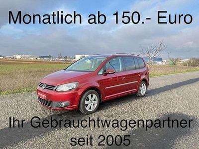 Rot Gebraucht 2011 VW Touran Highline Van / Kleinbus | € 8.990 (Guter Preis)