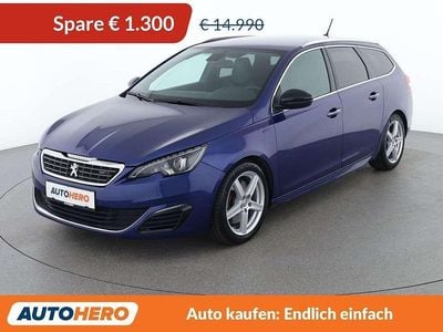 Gebraucht Peugeot 308 GT 181 PS (133 kW) 2015 Blau Kombi