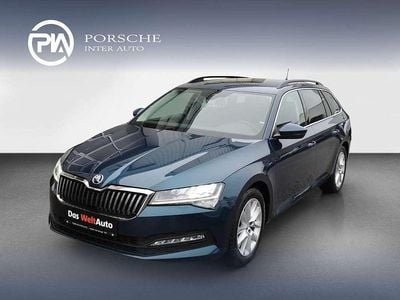Gebraucht Skoda Superb Ambition 200 PS (147 kW) 2022 Dunkelblau  metallic Kombi