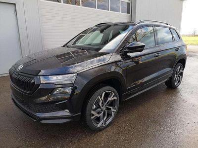 Schwarz Neu 2025 Skoda Karoq SportLine SUV | € 44.347 (Teuer)