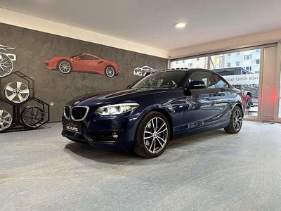Blau Gebraucht 2017 BMW 220 Sport Line Coupé | € 19.990