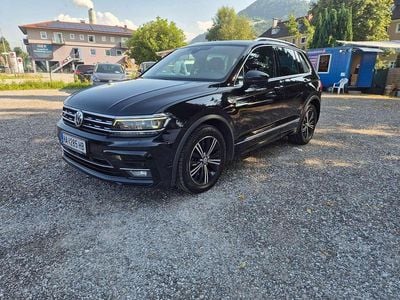 Schwarz Gebraucht 2017 VW Tiguan Highline SUV | € 21.990 (Teuer)