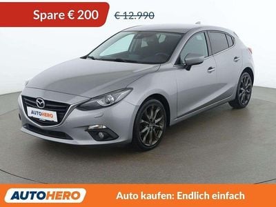 Gebraucht Mazda 3 Takumi-Line 105 PS (77 kW) 2016 Grau Kleinwagen