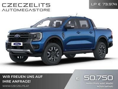 Blau Neu 2025 Ford Ranger Wildtrack Abholung | € 60.900 (Teuer)