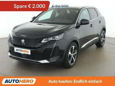 Gebraucht Peugeot 3008 GT 131 PS (96 kW) 2021 Schwarz SUV