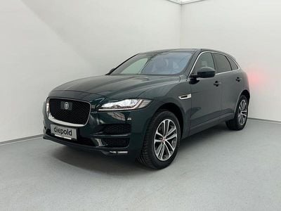Dunkelgrün metallic Gebraucht 2016 Jaguar F-Pace Portfolio SUV | € 20.975 (Teuer)