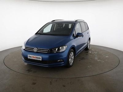 Gebraucht VW Touran 150 PS (110 kW) 2022 Dunkelblau  metallic Van / Kleinbus